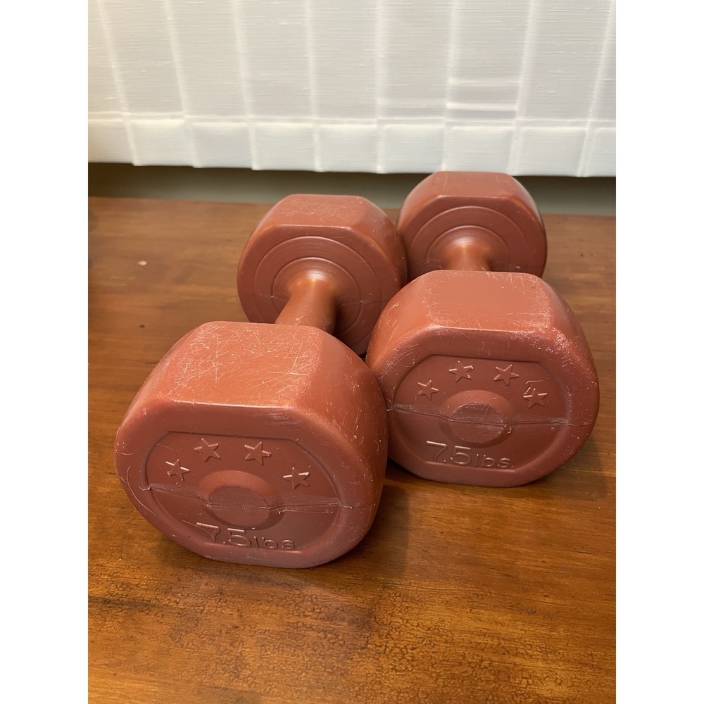 Pair Of 7.5 LB Dumbbells